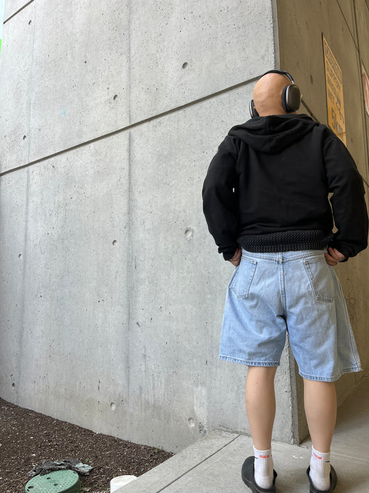 (34”) Wrangler Light Wash Jorts