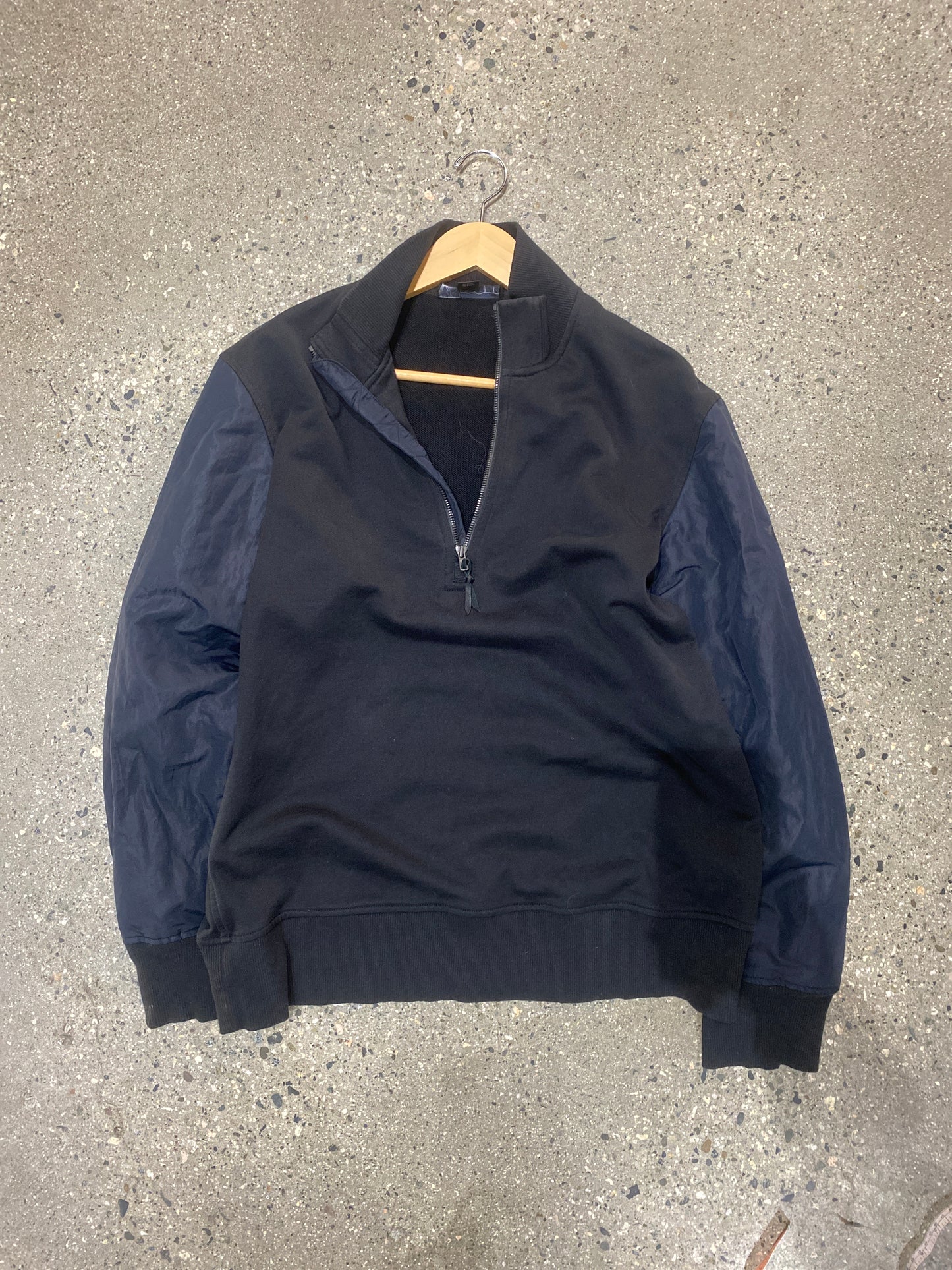 (L) Y3 Yohji Yamamoto Half Zip Top
