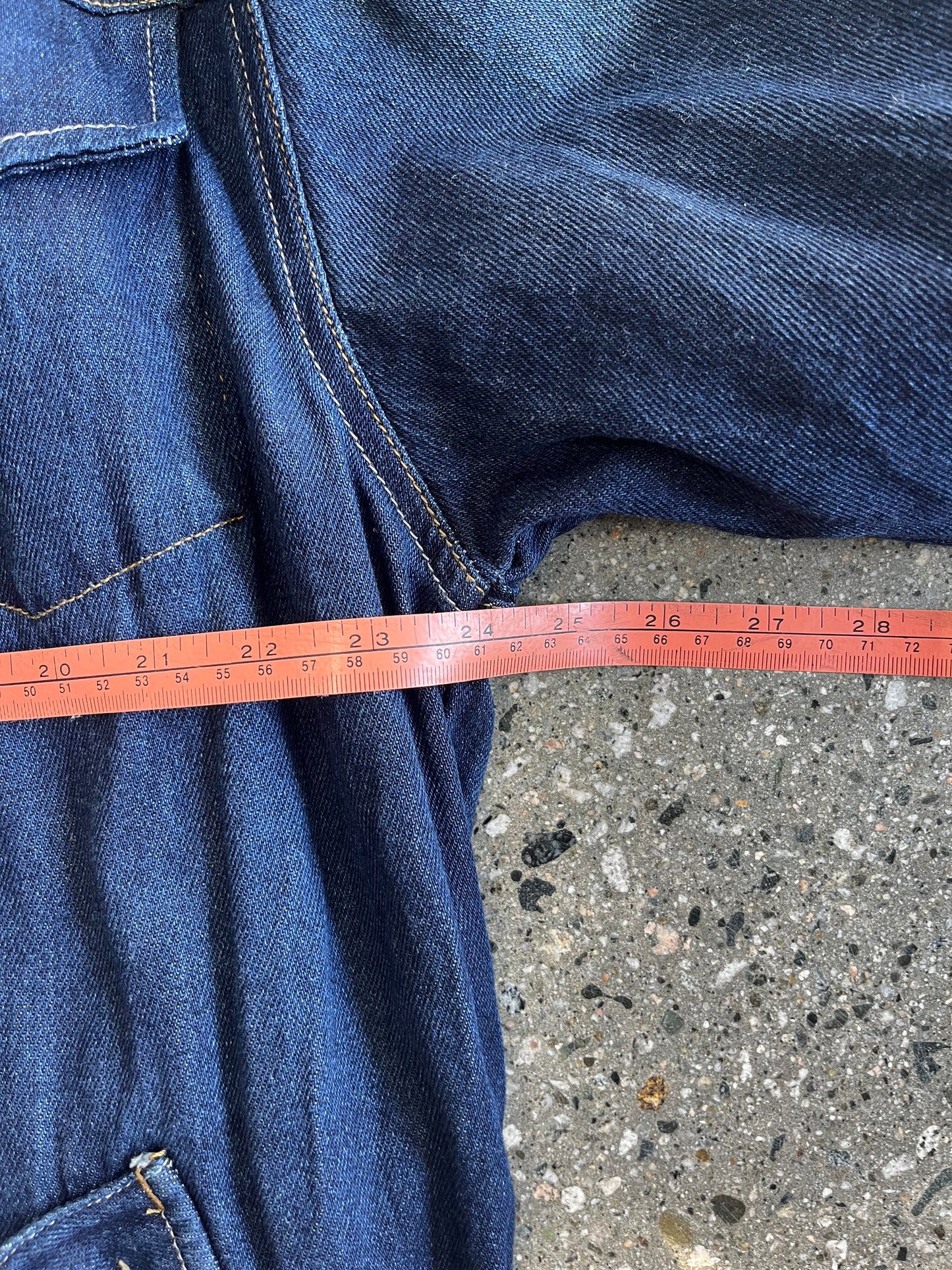 (L) Rocawear Raw Denim Jacket