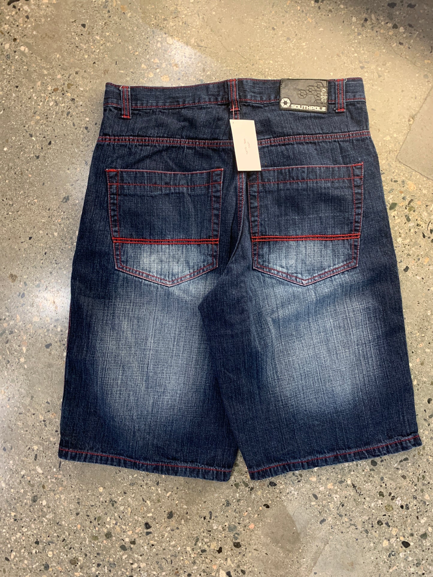 Sh5 - 38w Southpole Sunfaded Baggy Jorts