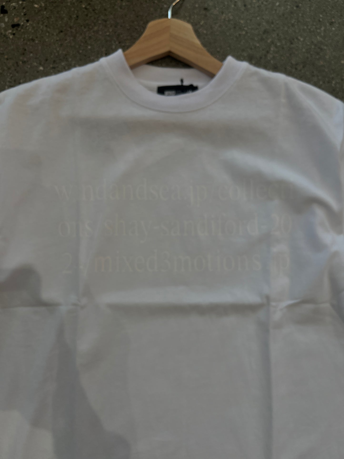 L/XL) SHAY x WIND & SEA URL S/S BNWT