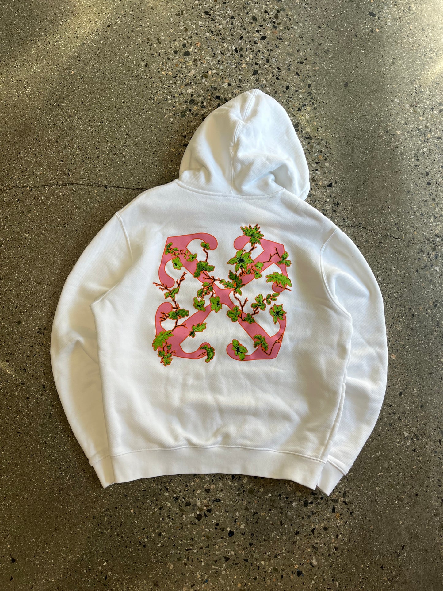 Off-White Ramage Flower Arrow Hoodie