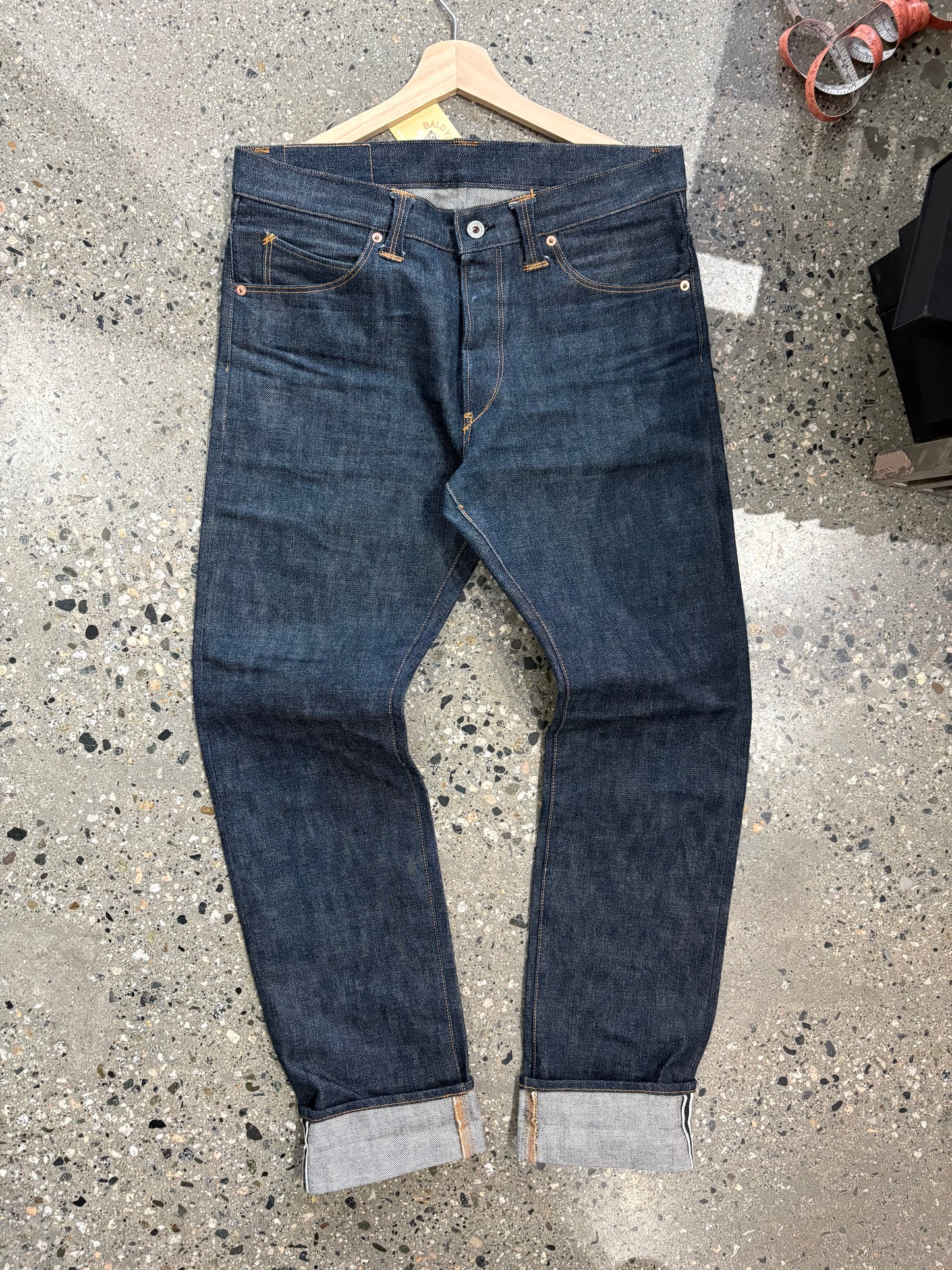 30” Stevenson Raw Selvedge Jeans ( Retails for $440)