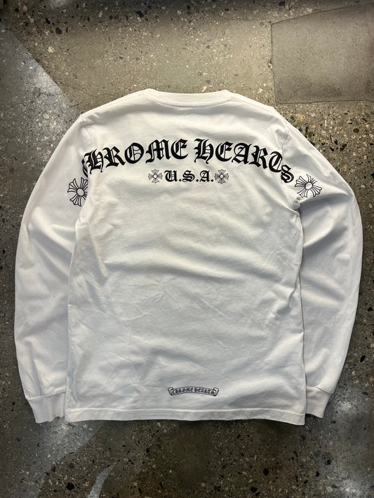 (M) Chrome Hearts Script Longsleeve
