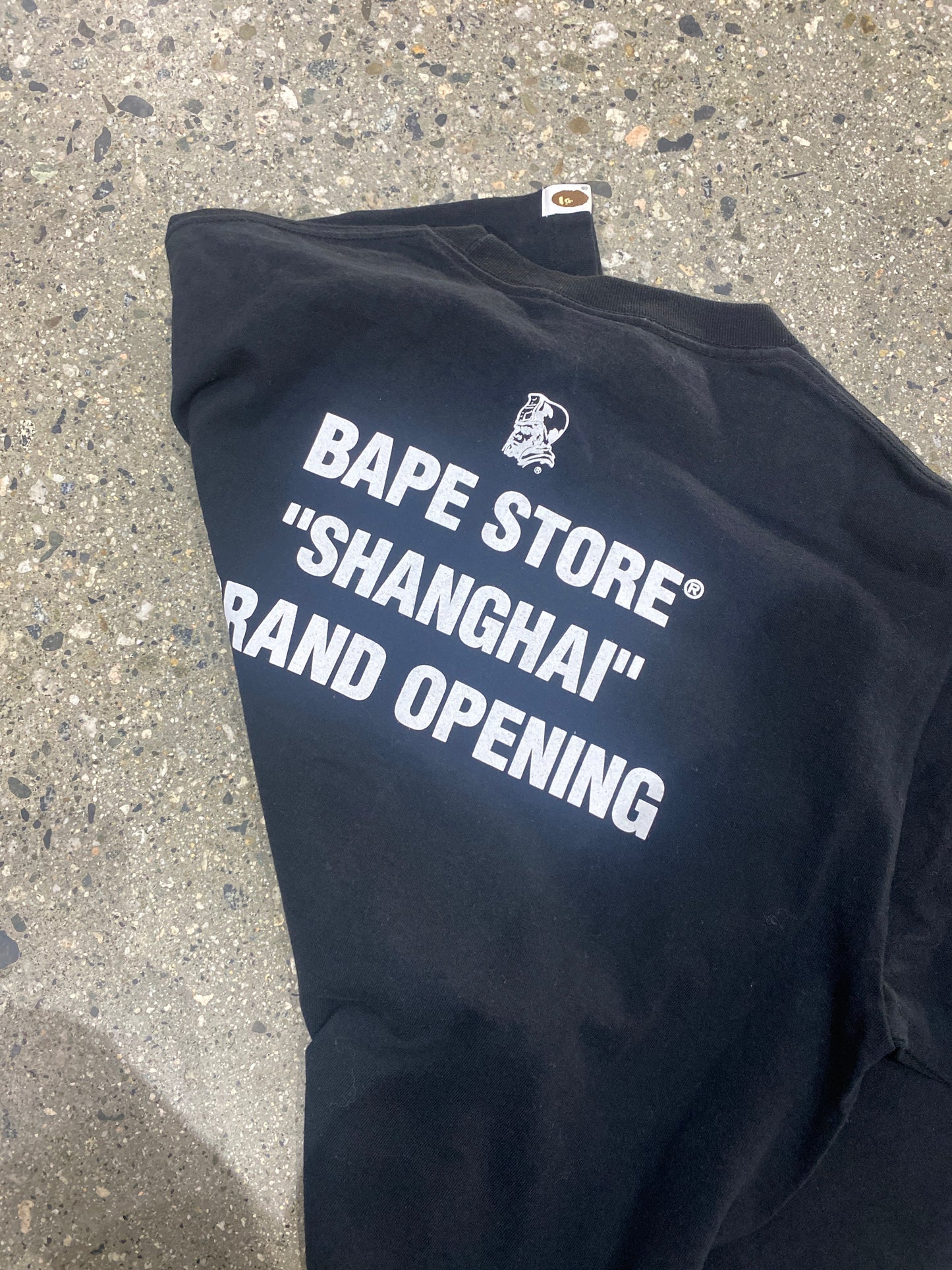 (S/M) Bape Shanghai Grand Open Exclusive Tee
