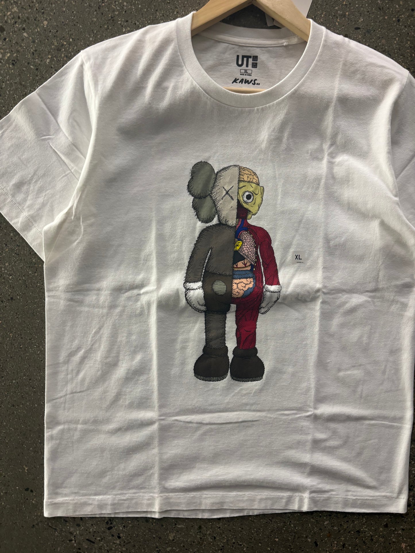 (XL) Kaws Anatomy Tee