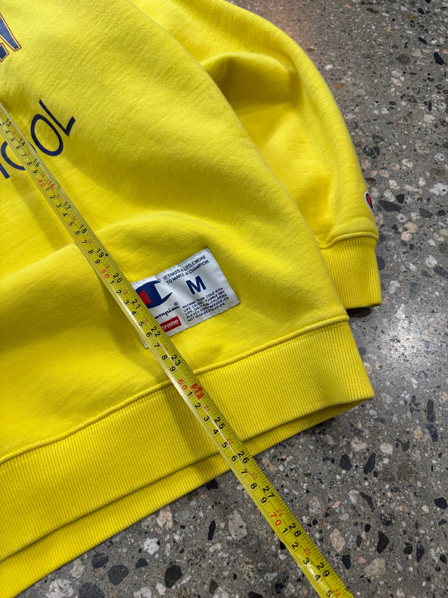 (M) SS18 Supreme x Champion Crewneck