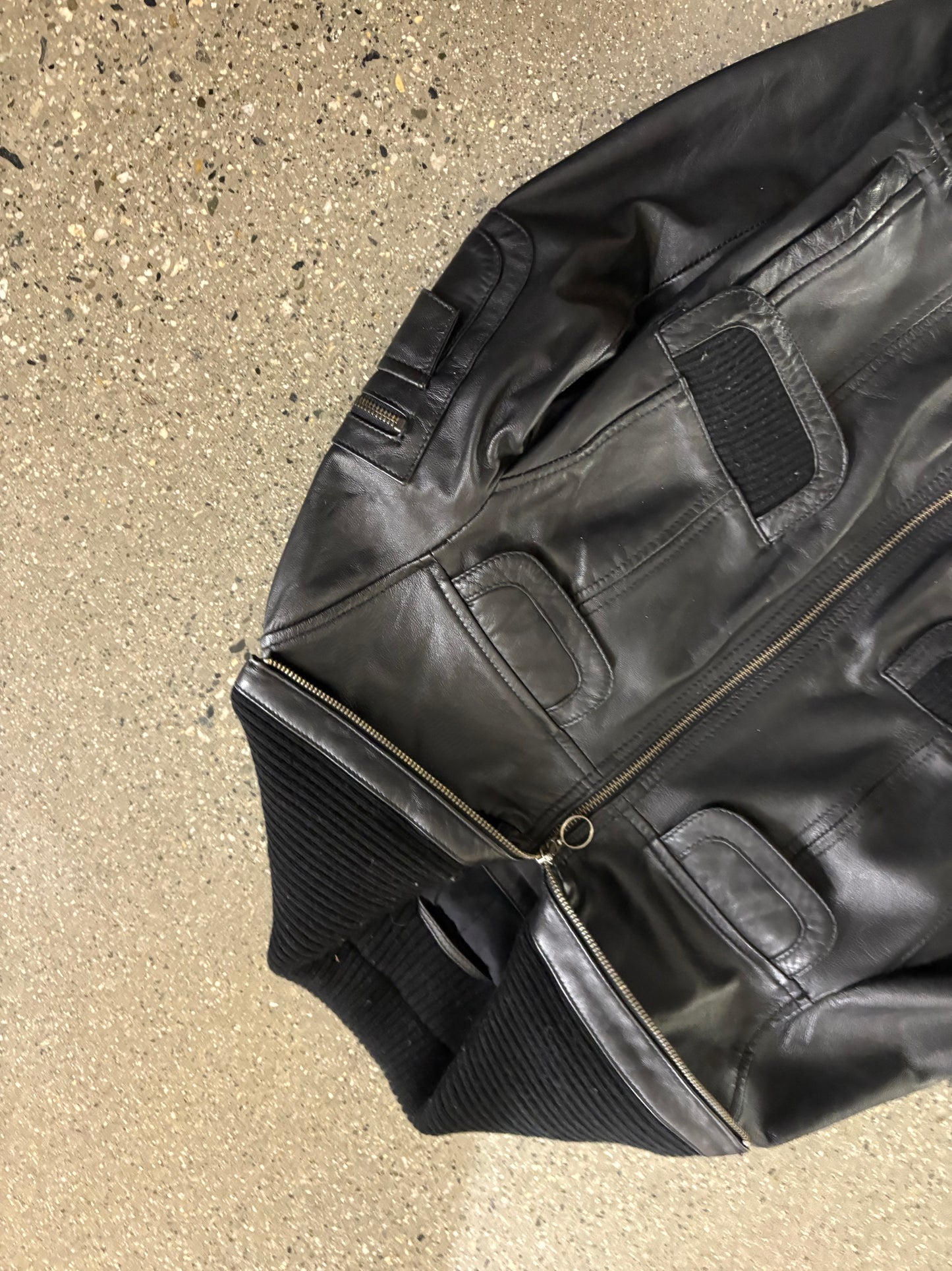(XS) Multipocket Genuine Leather