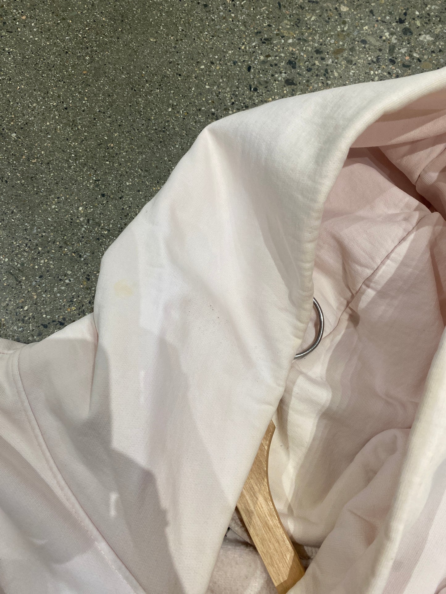 (2X) Pink Drew Hoodie ( as is )