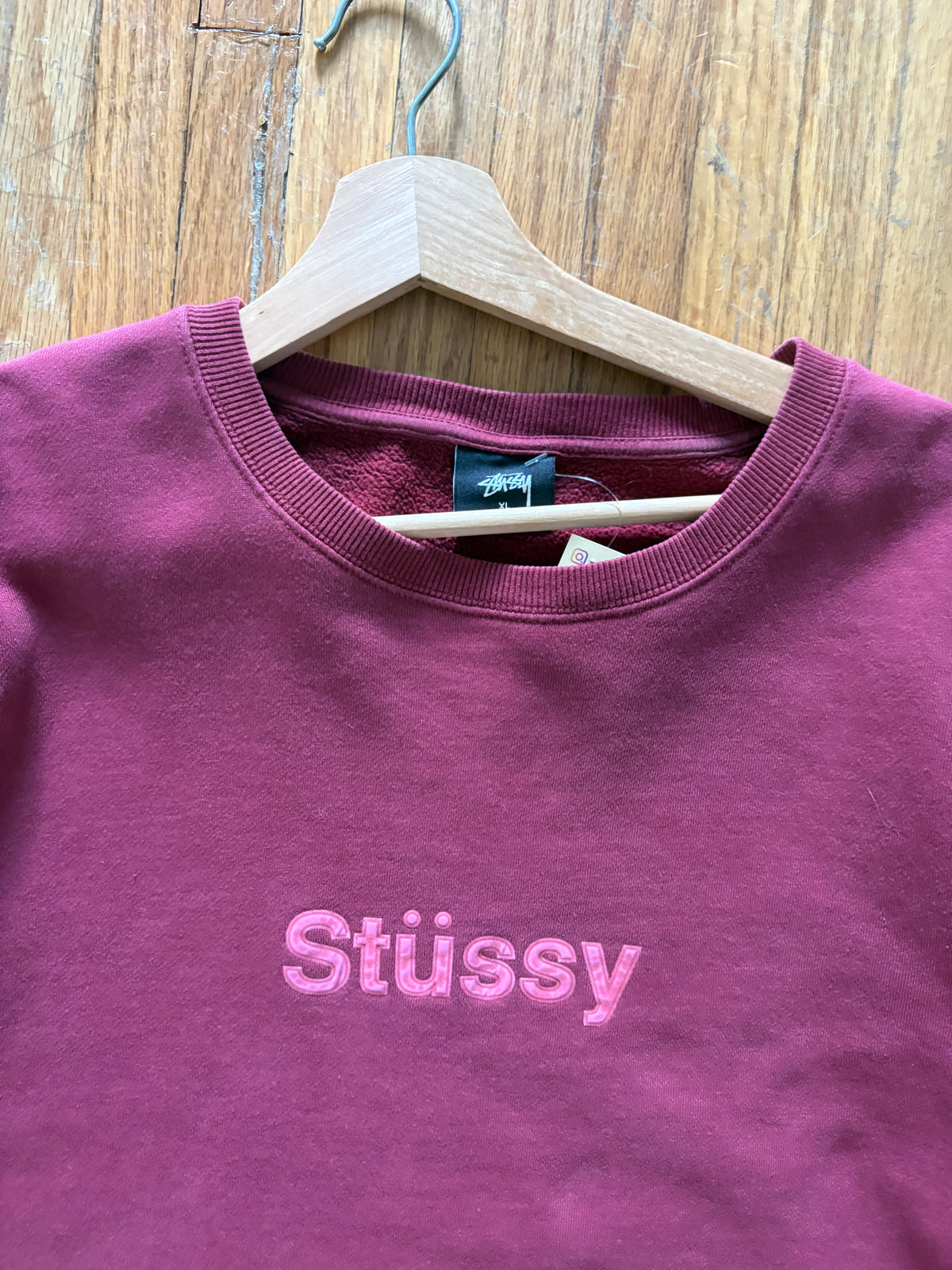 (XL) Stussy Script Crewneck