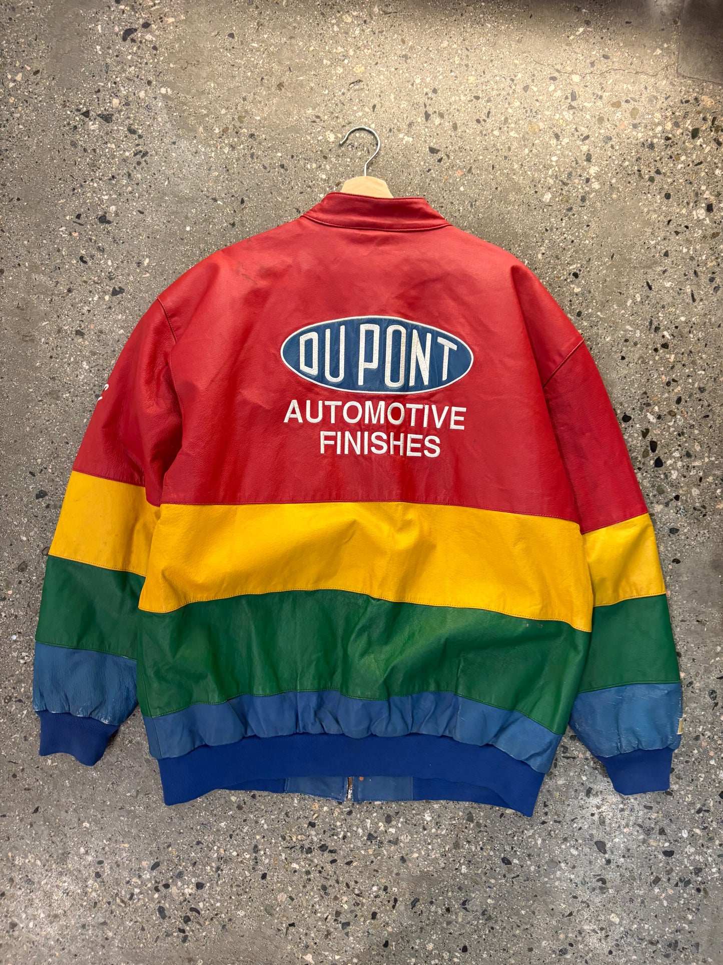 90s Leather DuPont Jacket