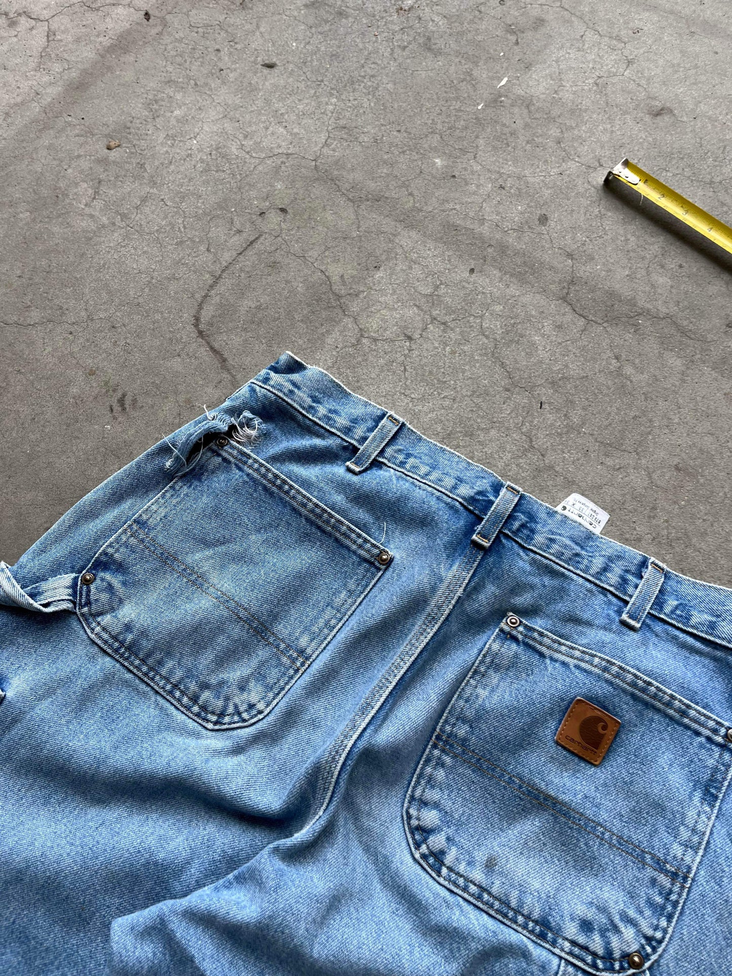 (33”) Carhartt Doubleknee Blue Denim