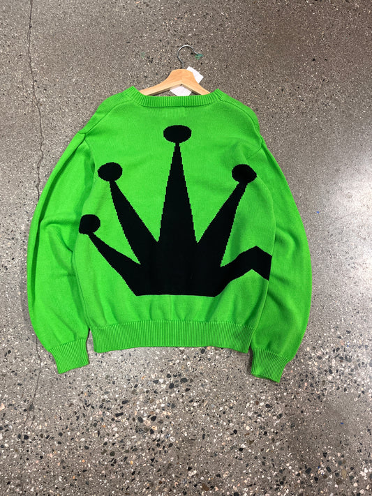 (M) Stüssy Bent Crown Green Knit