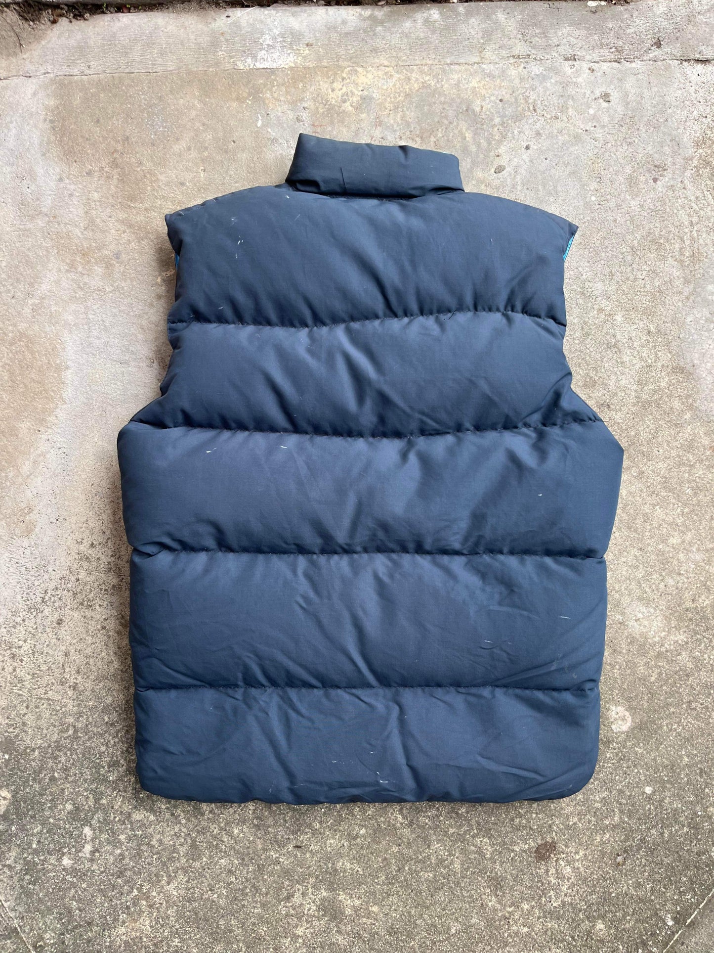 (S) 70’s Puffer Down Vest