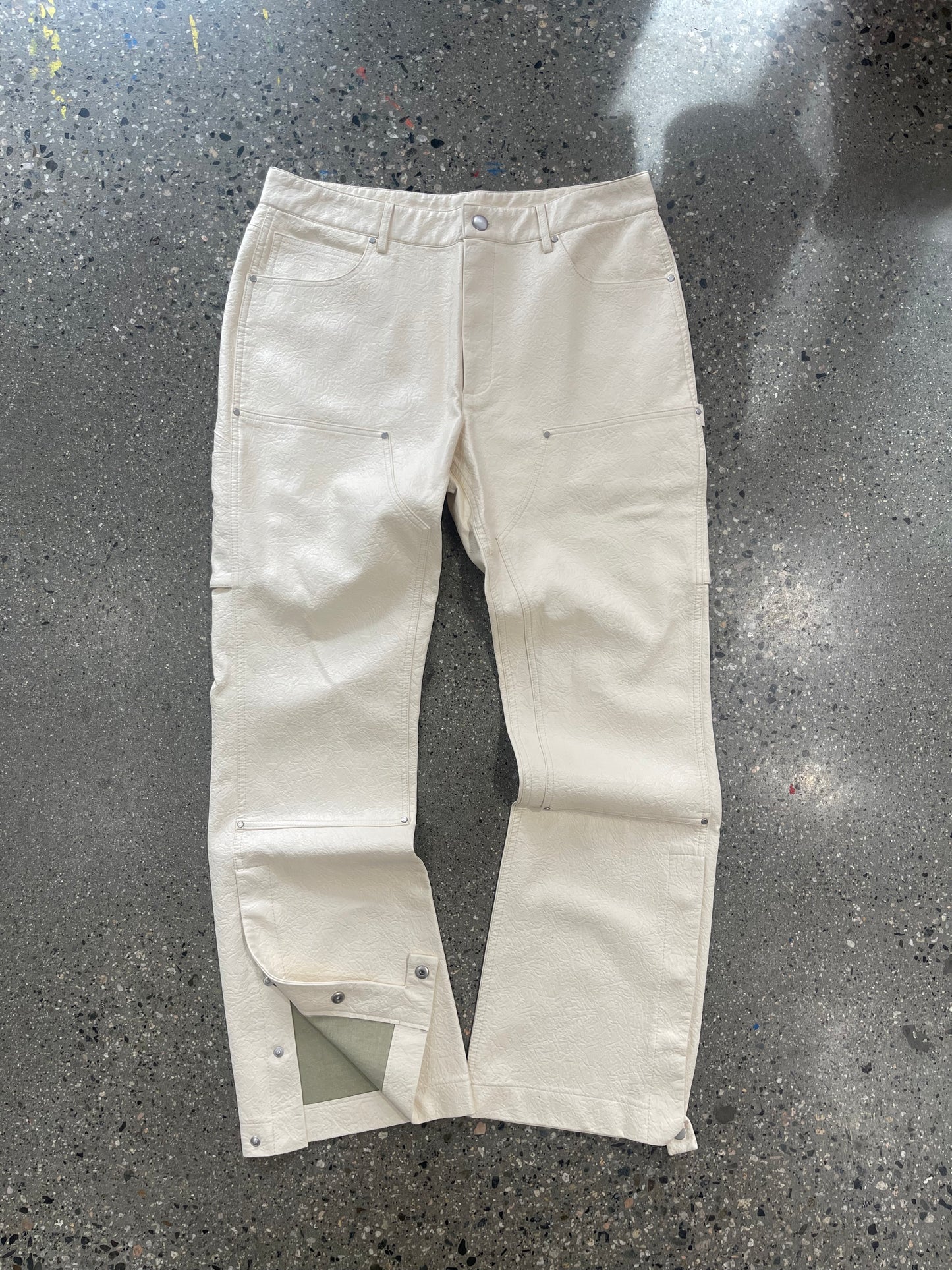 (L/XL) Leather 2 Piece Set