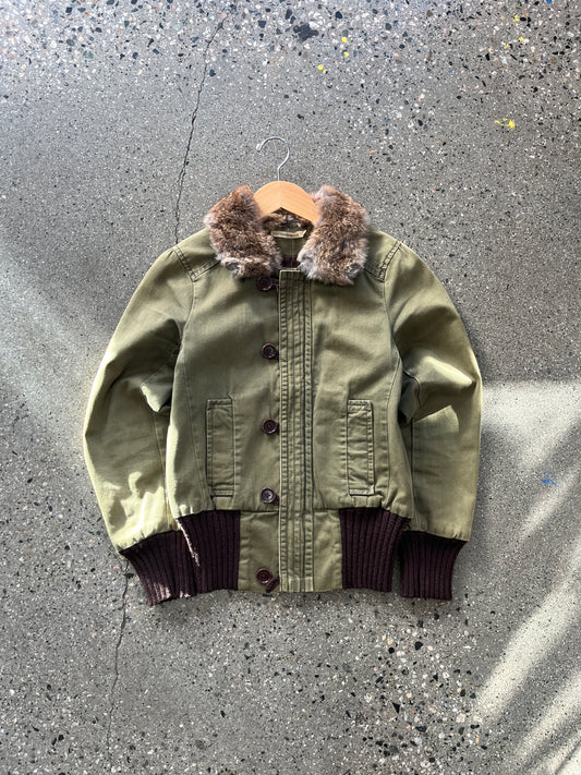 (M) Diesel Womens Army Harrington
