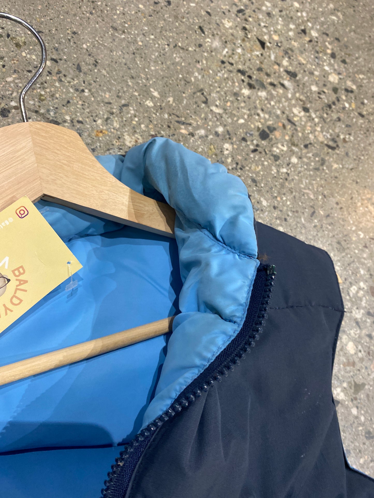 (M/L) Bf84 - vintage reversible puffer