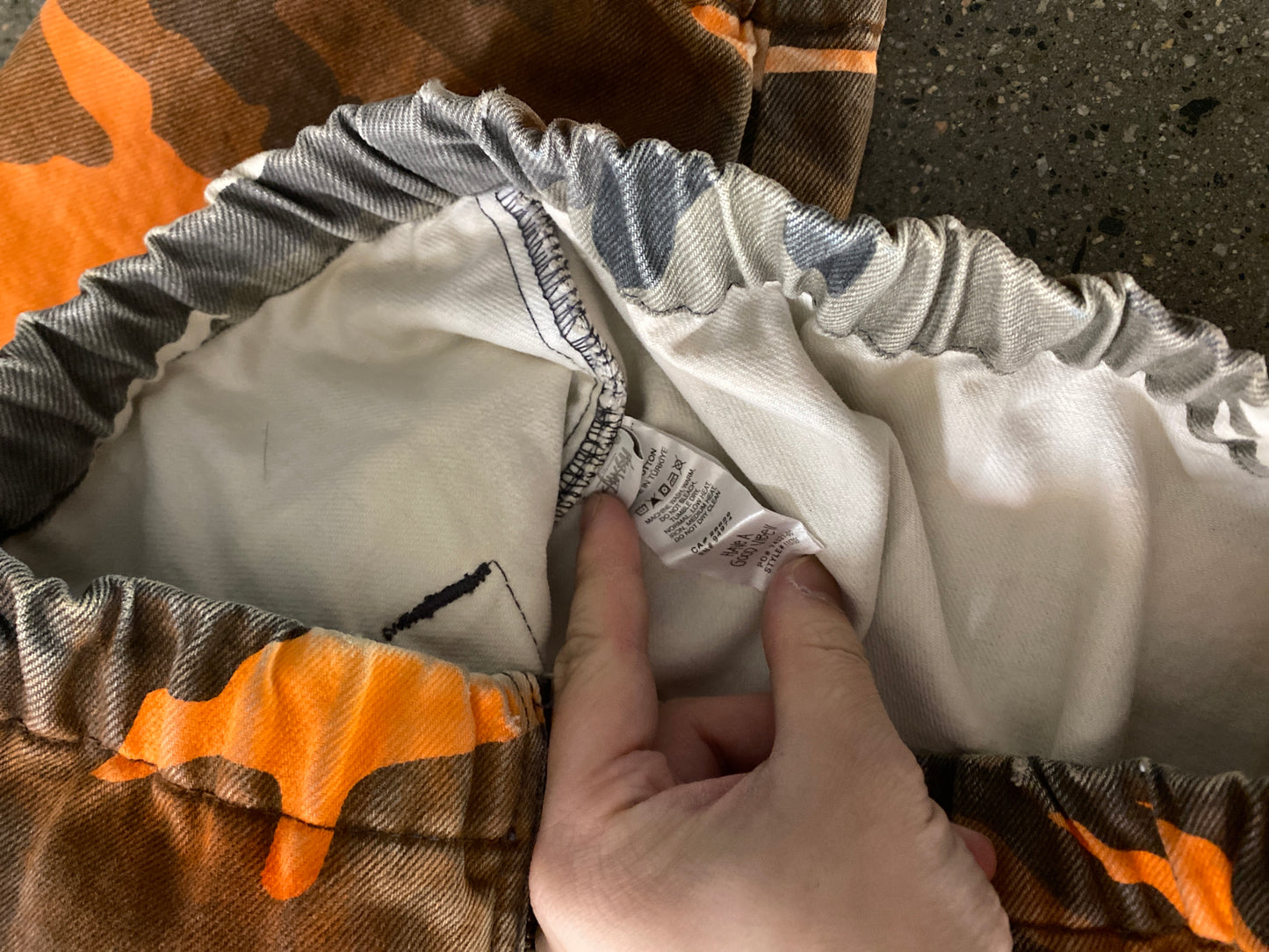 (L/XL) Stussy Lava Hooded workwear Jacket