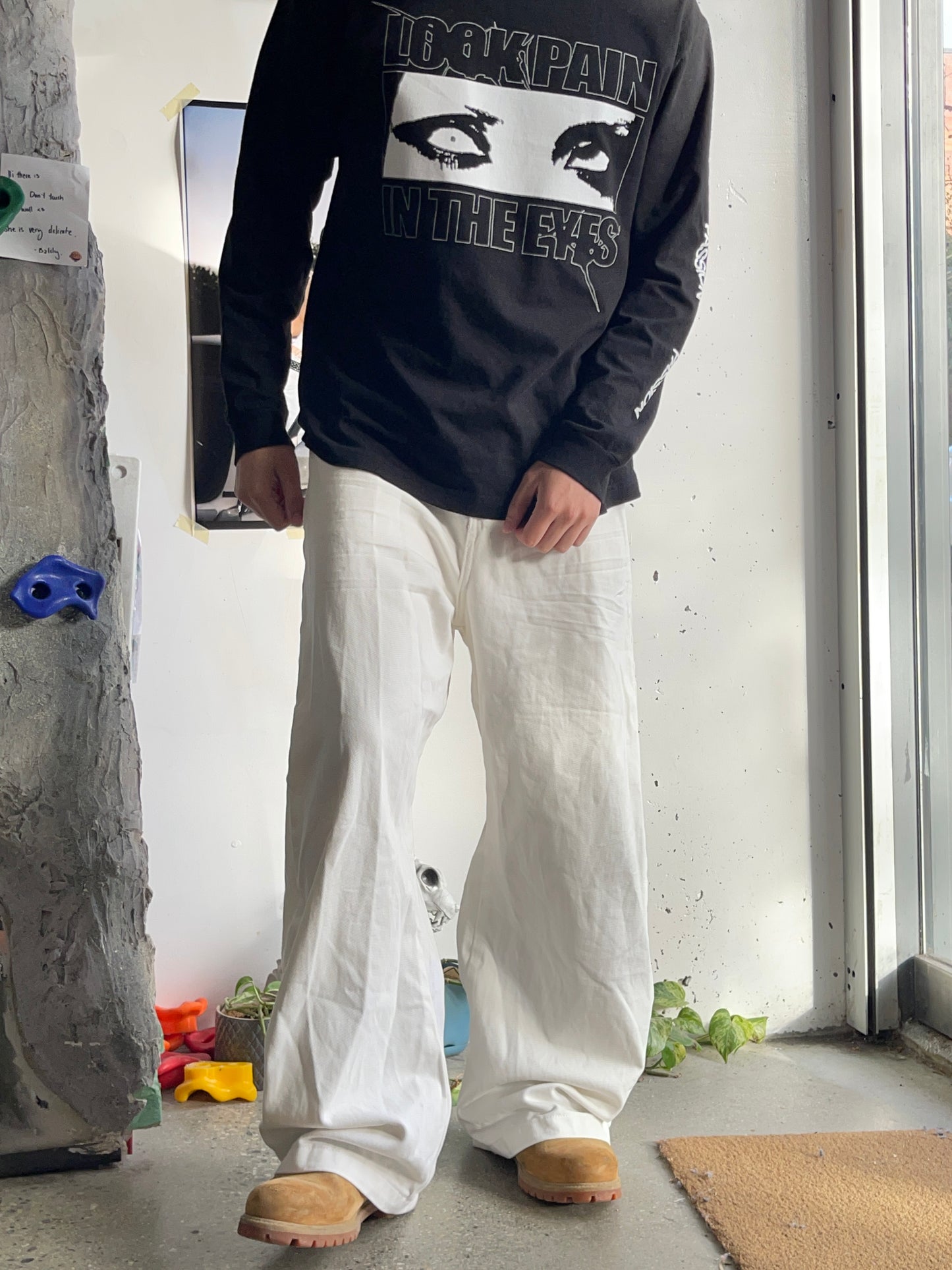 Tzkille Wide Leg Barrel Denim