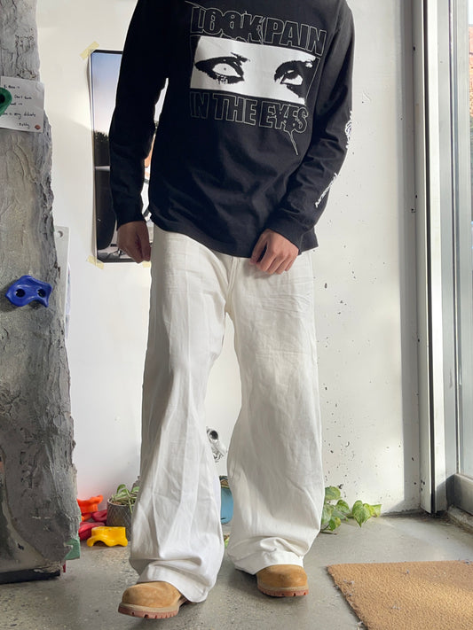 Tzkille Wide Leg Barrel Denim