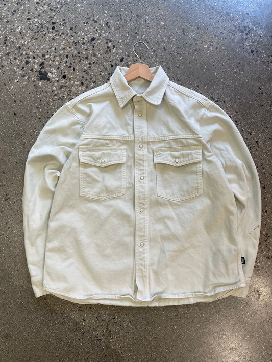 (L) Stussy Workgear Button Top