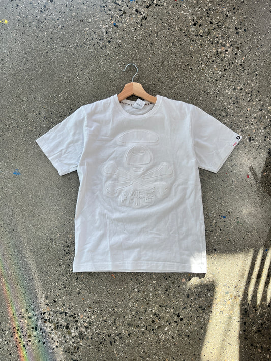(S) White Aape Tee