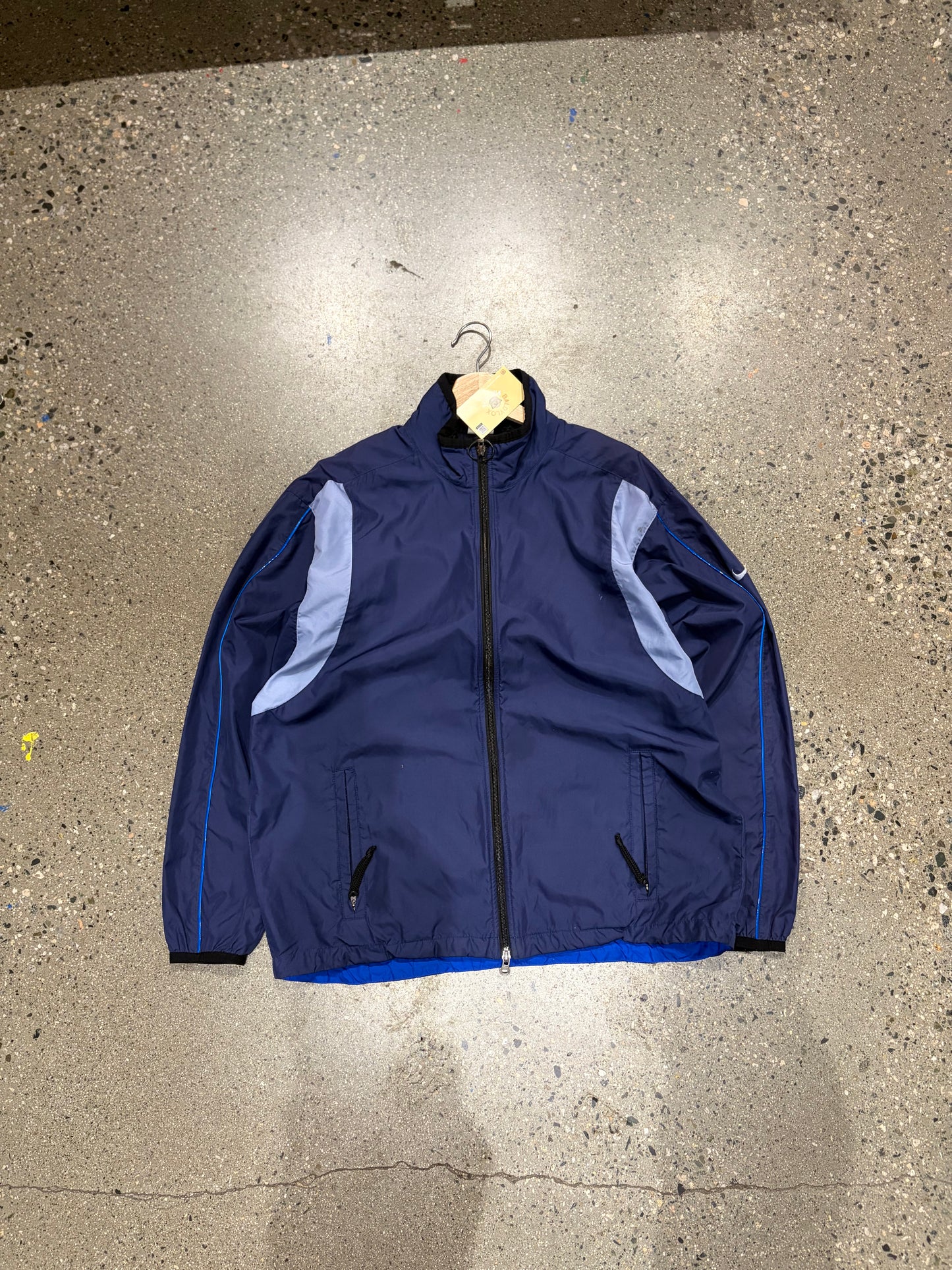 (M/L) 1990s Nike Blue Windbreaker
