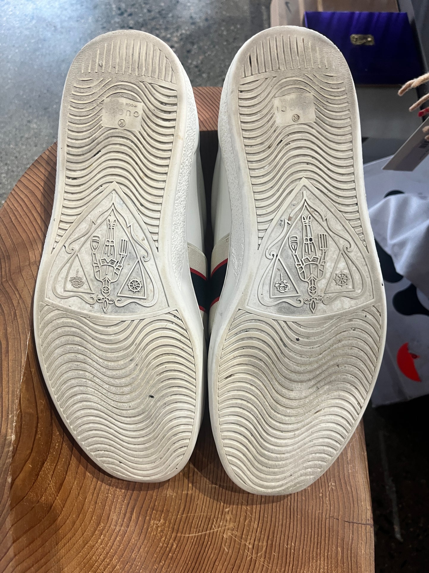 (10.5 US) Gucci Ace Stripe Sneakers
