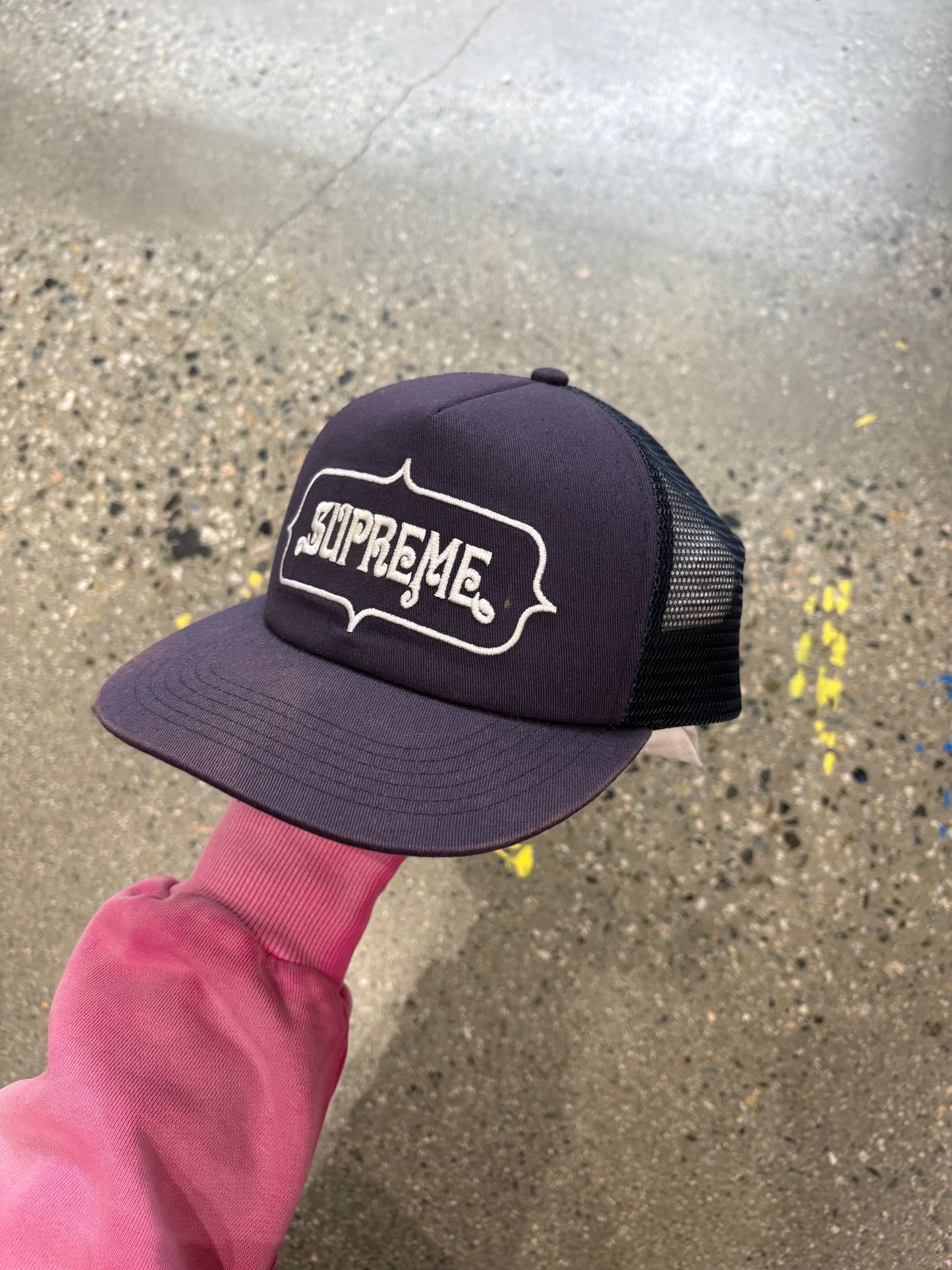 (OS) Supreme Highest Mesh 5 Panel Hat