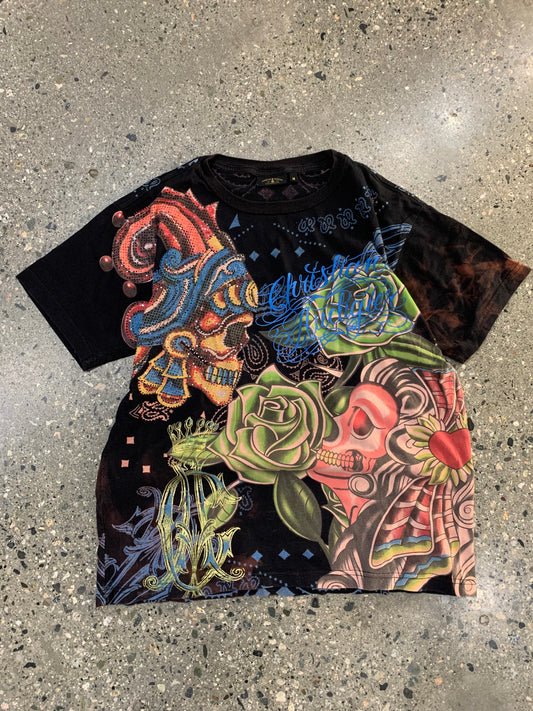(S) Christian Audigier AOP Tee