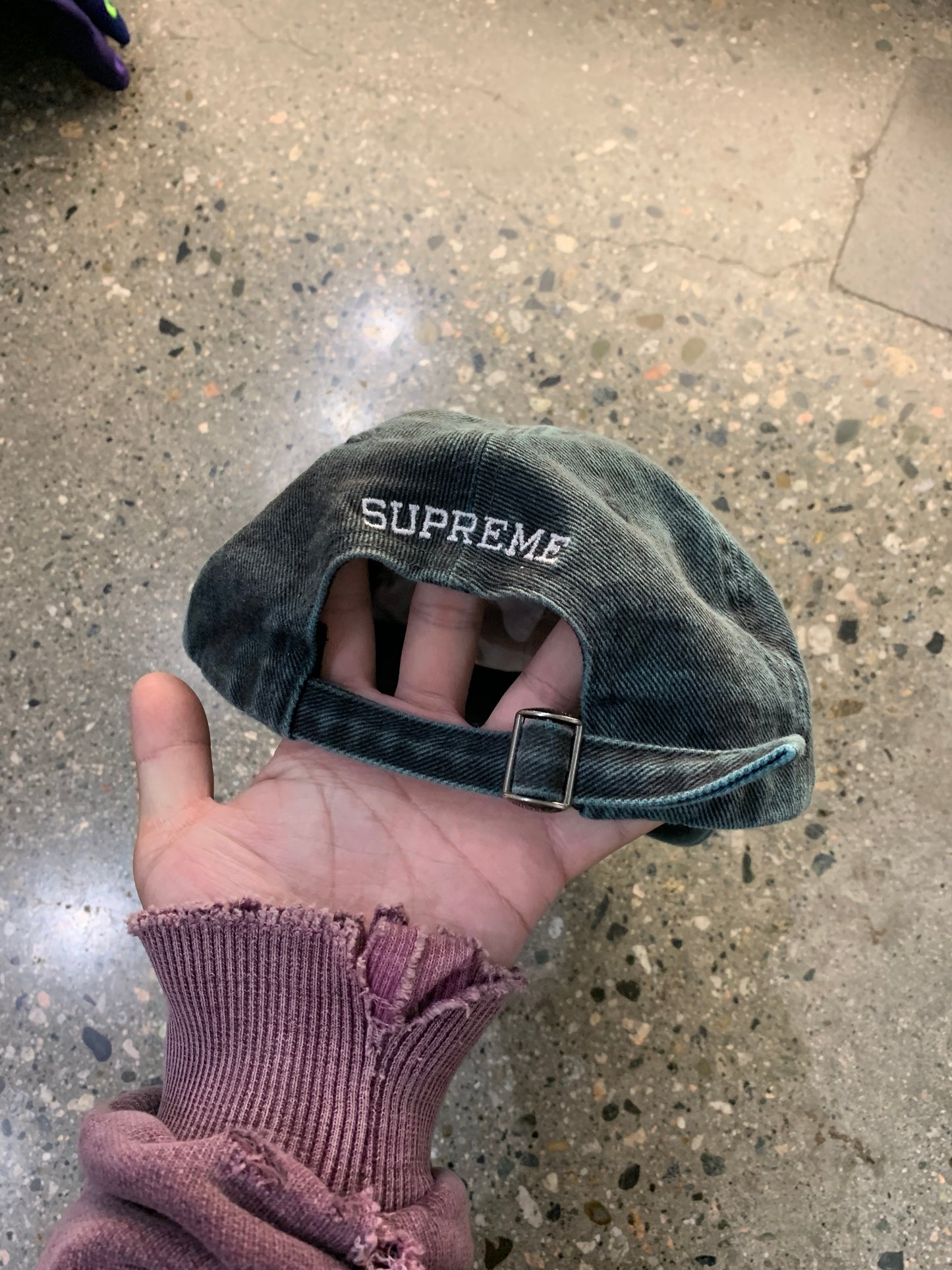 (OS) Supreme Washed Twill Cap