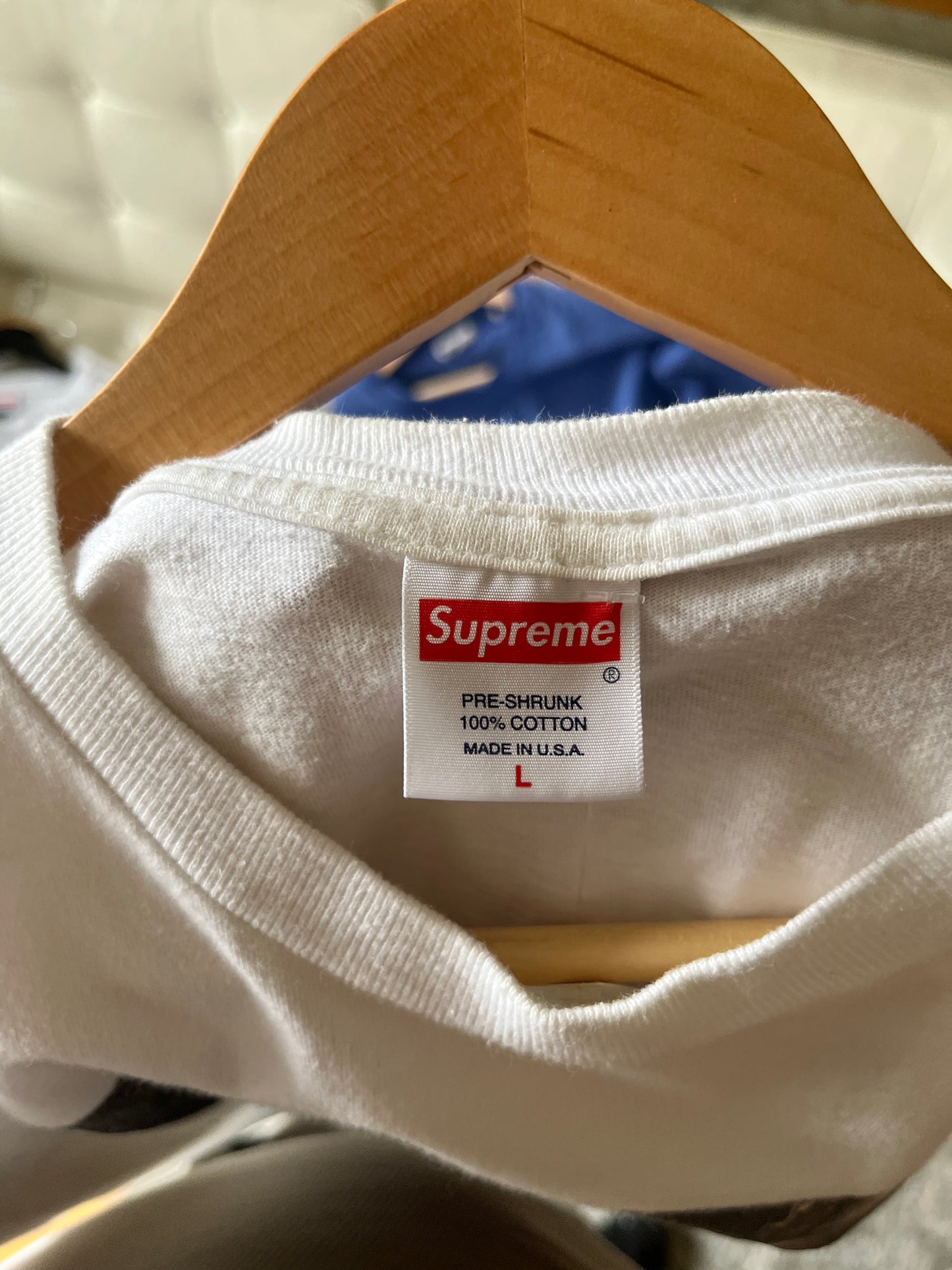 (L) Supreme Cards Tee SS18