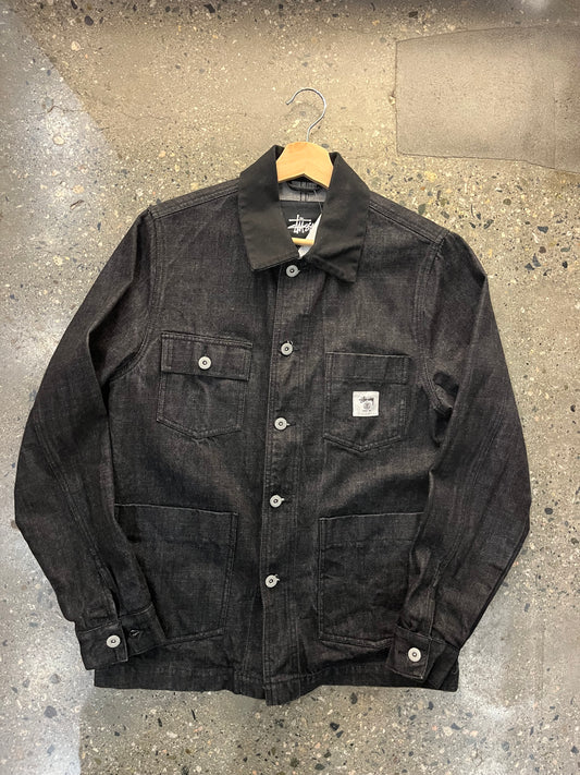 (S/M) Stussy Chore Black