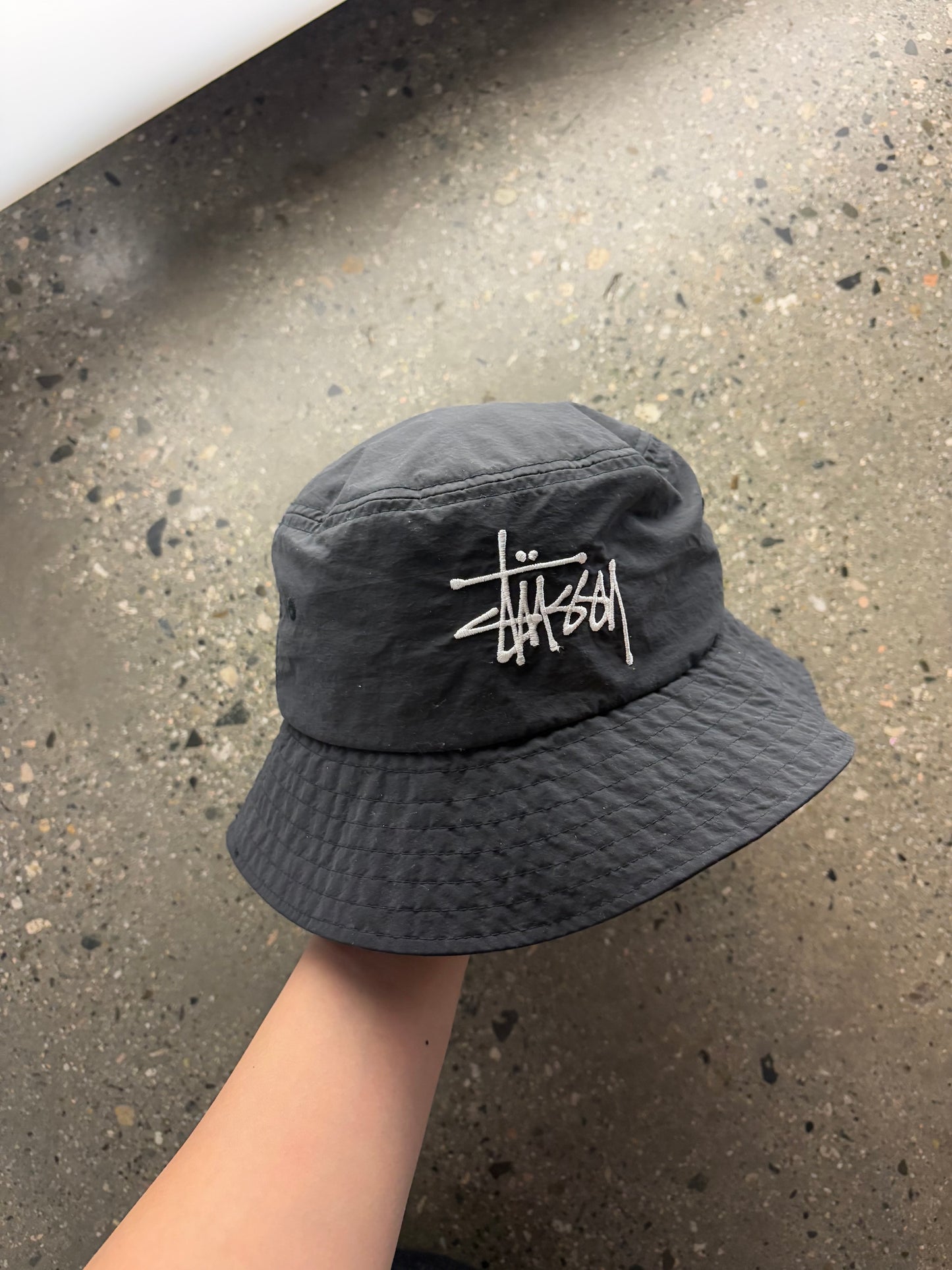 (OS) Stussy Black Bucket