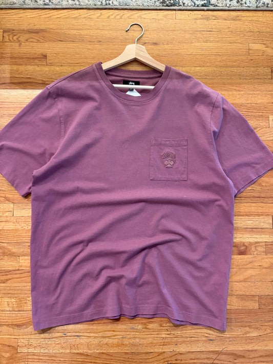 (XL) Stussy Clover Pocket Tee