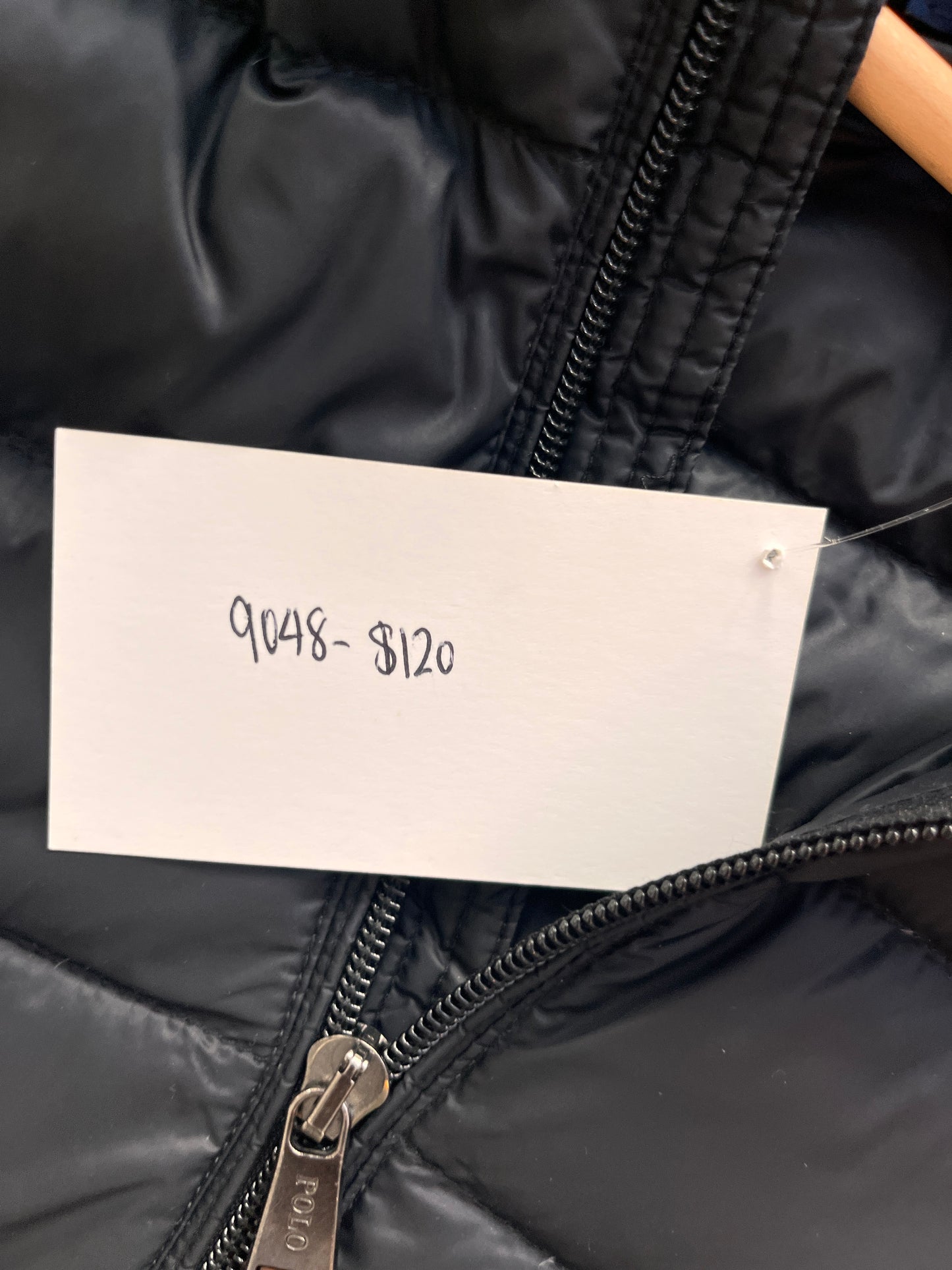 (M) Polo Puffer Black
