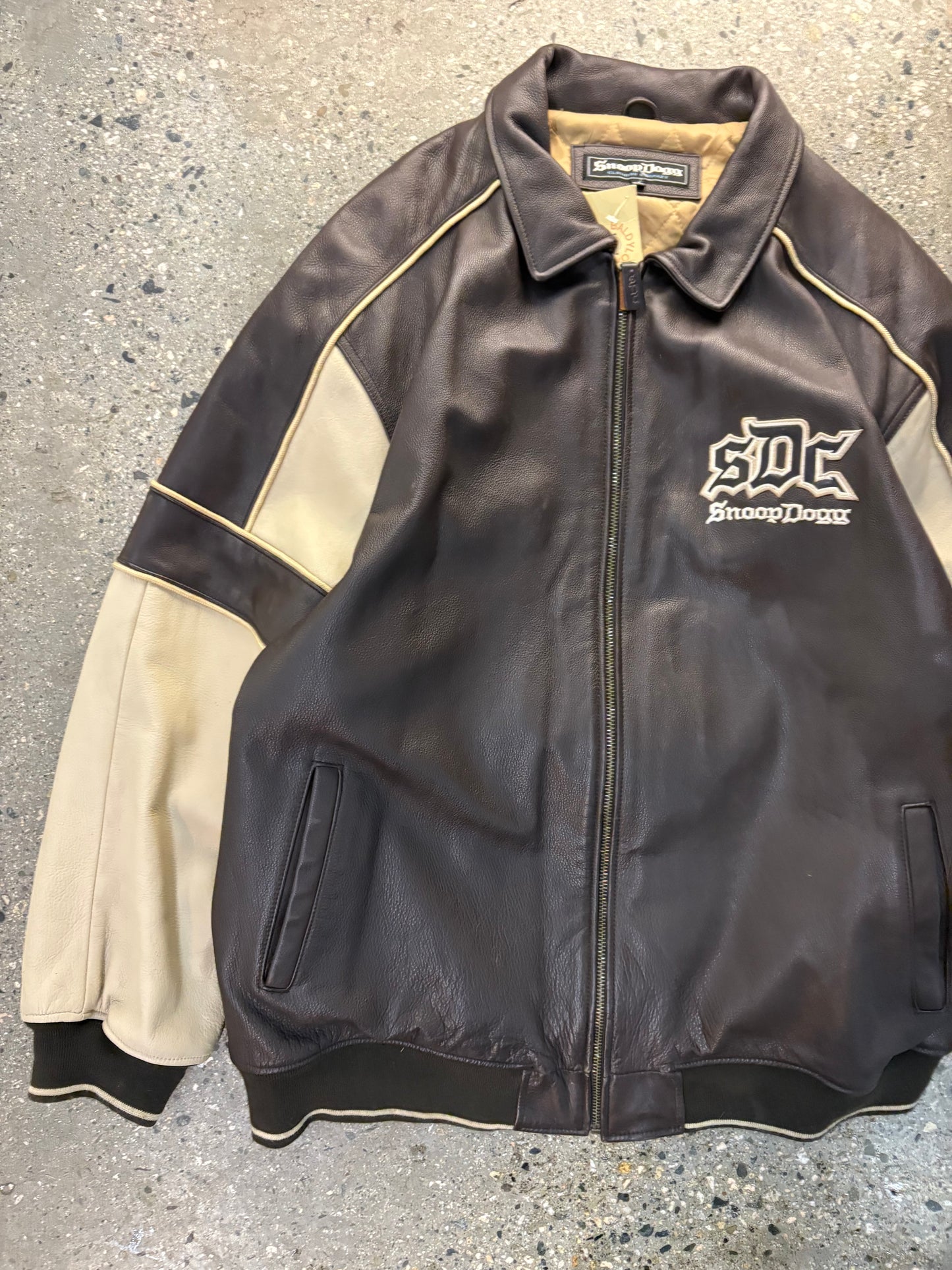(4XL) Snoop Dogg Clothing Company Leather Rare