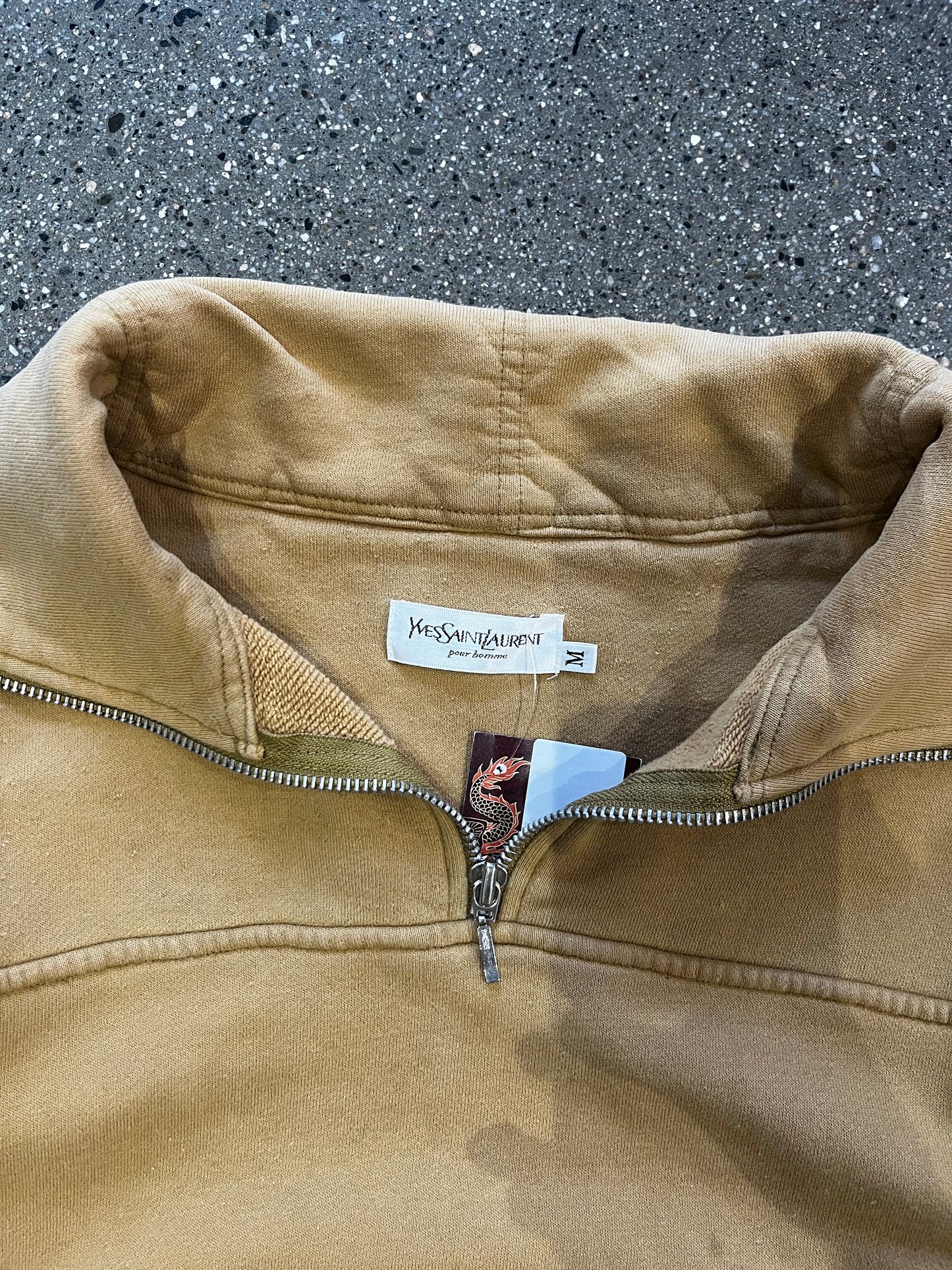 YSL quarter zip