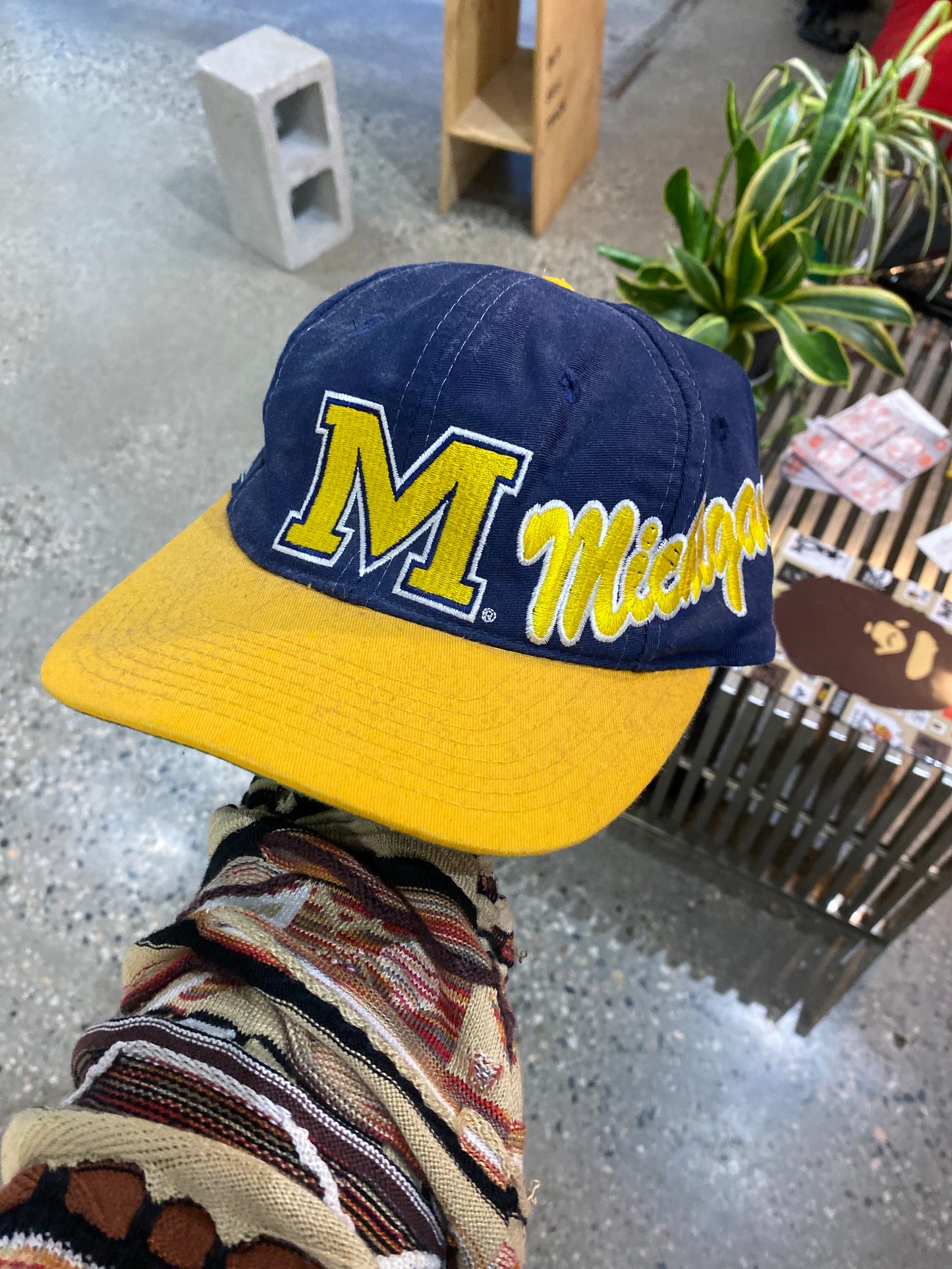 (OS) Apex Michigan Script Hat