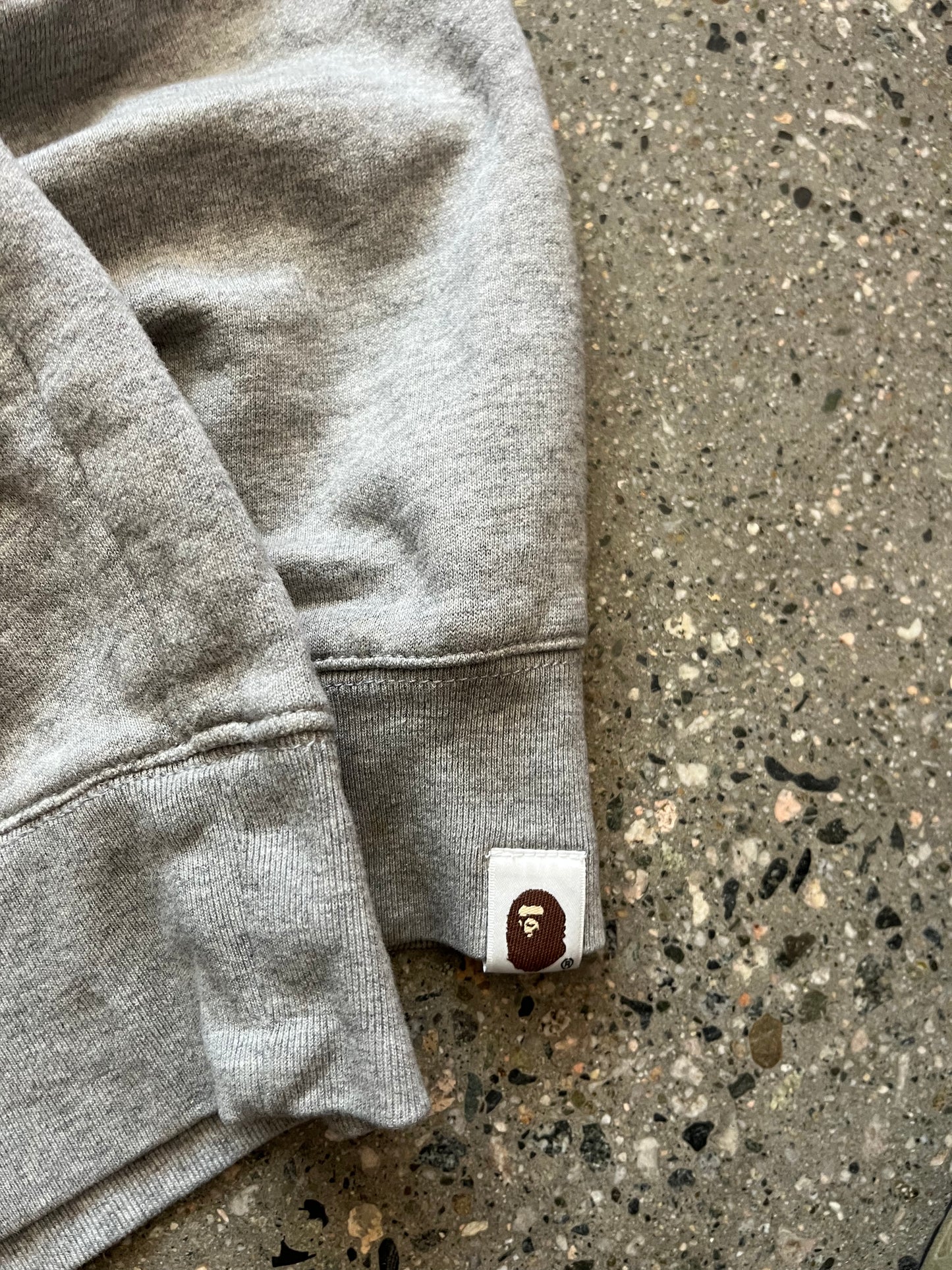 (M) 2000s OG Bape Spell Out zip up