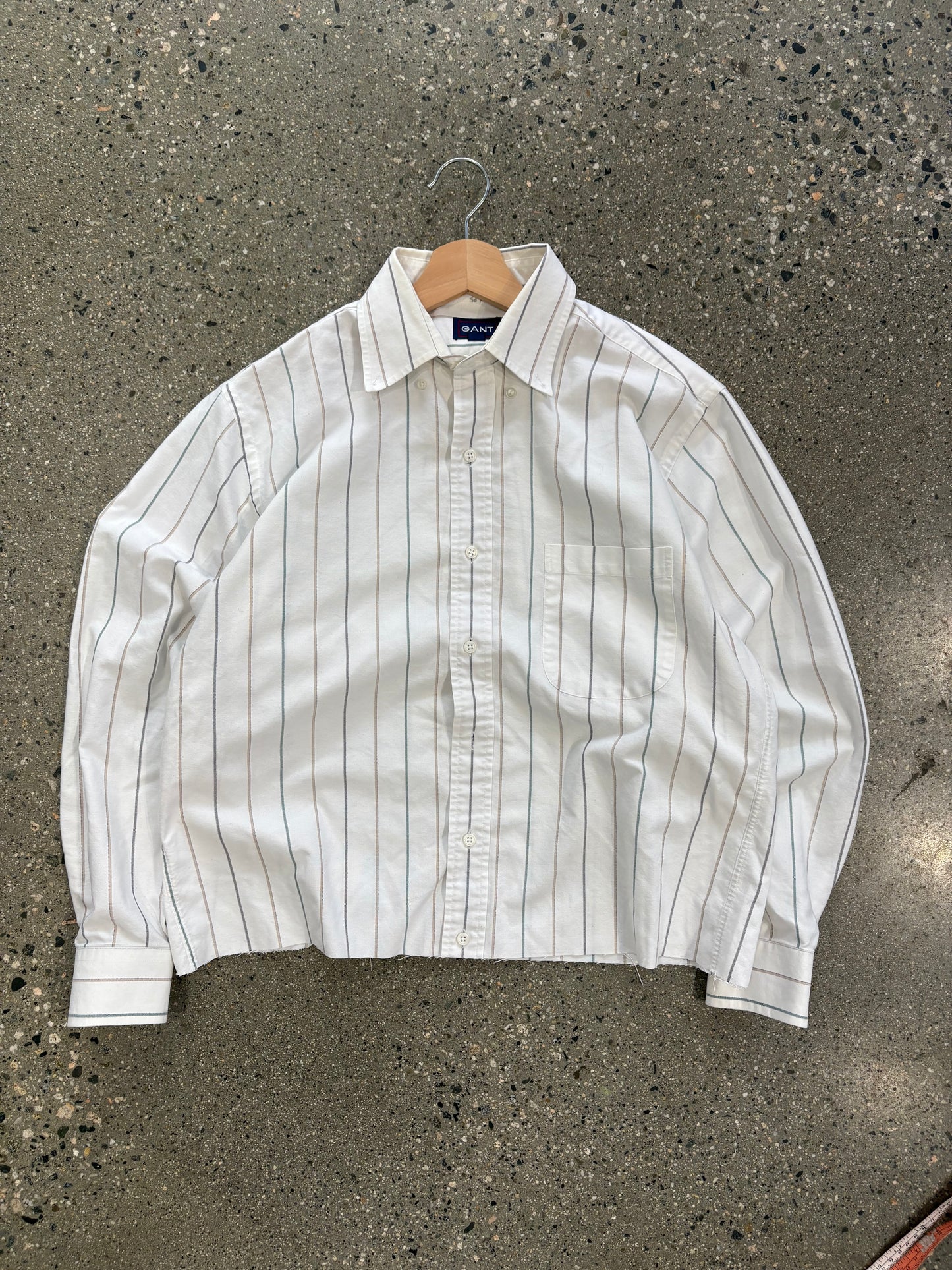 (M) Baldy 1/1 Button up Cropped shirt