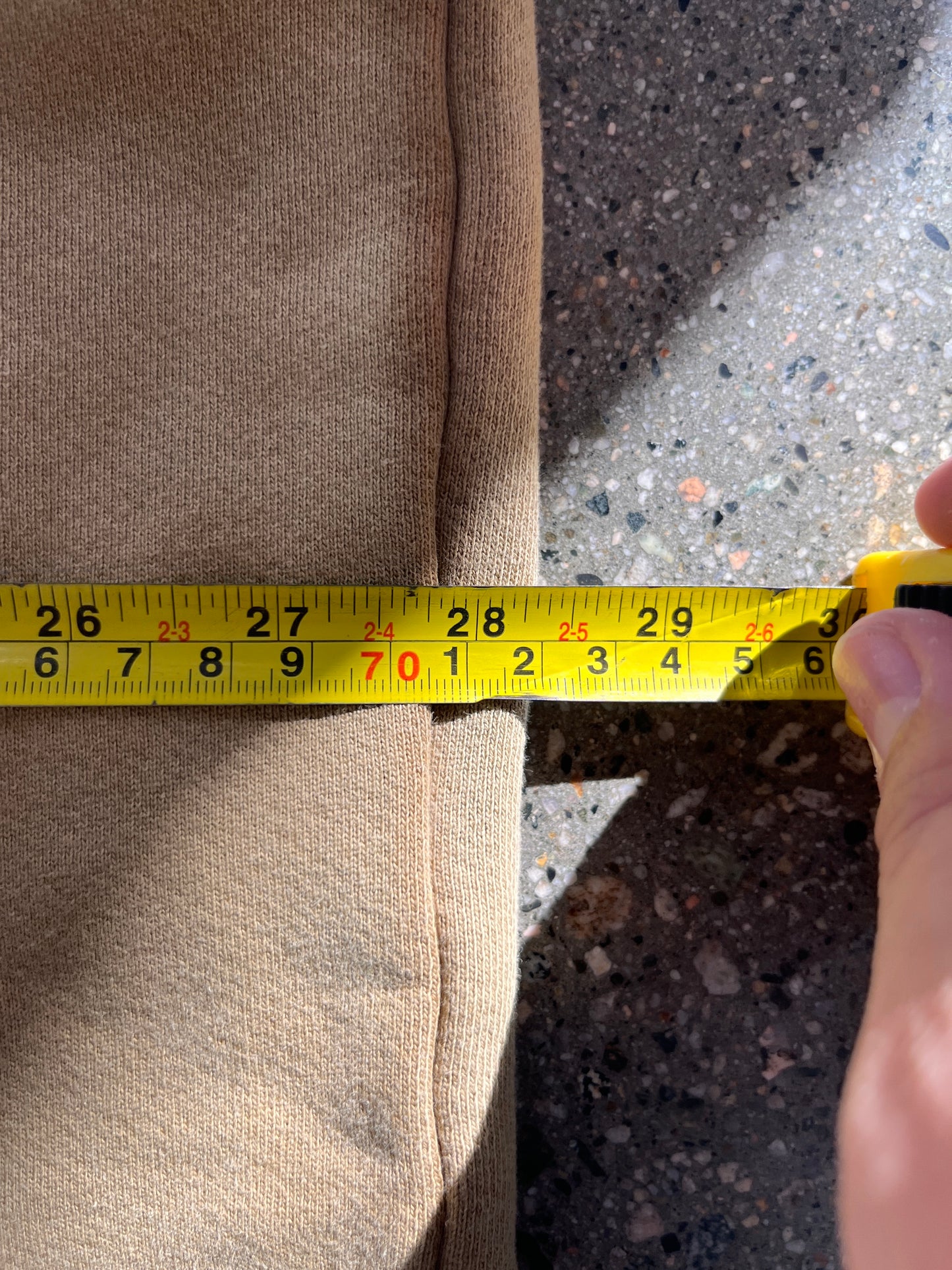 (L) YZY GAP YOKE FLEECE TEE