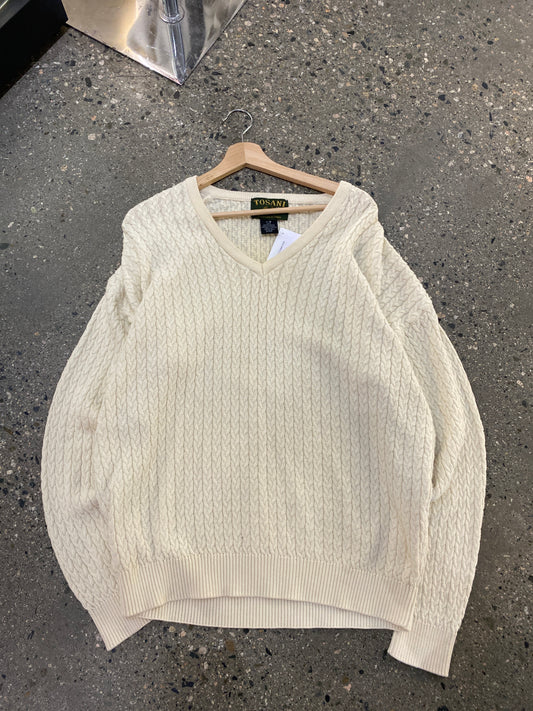 (L) Tosani Light Cream Knit