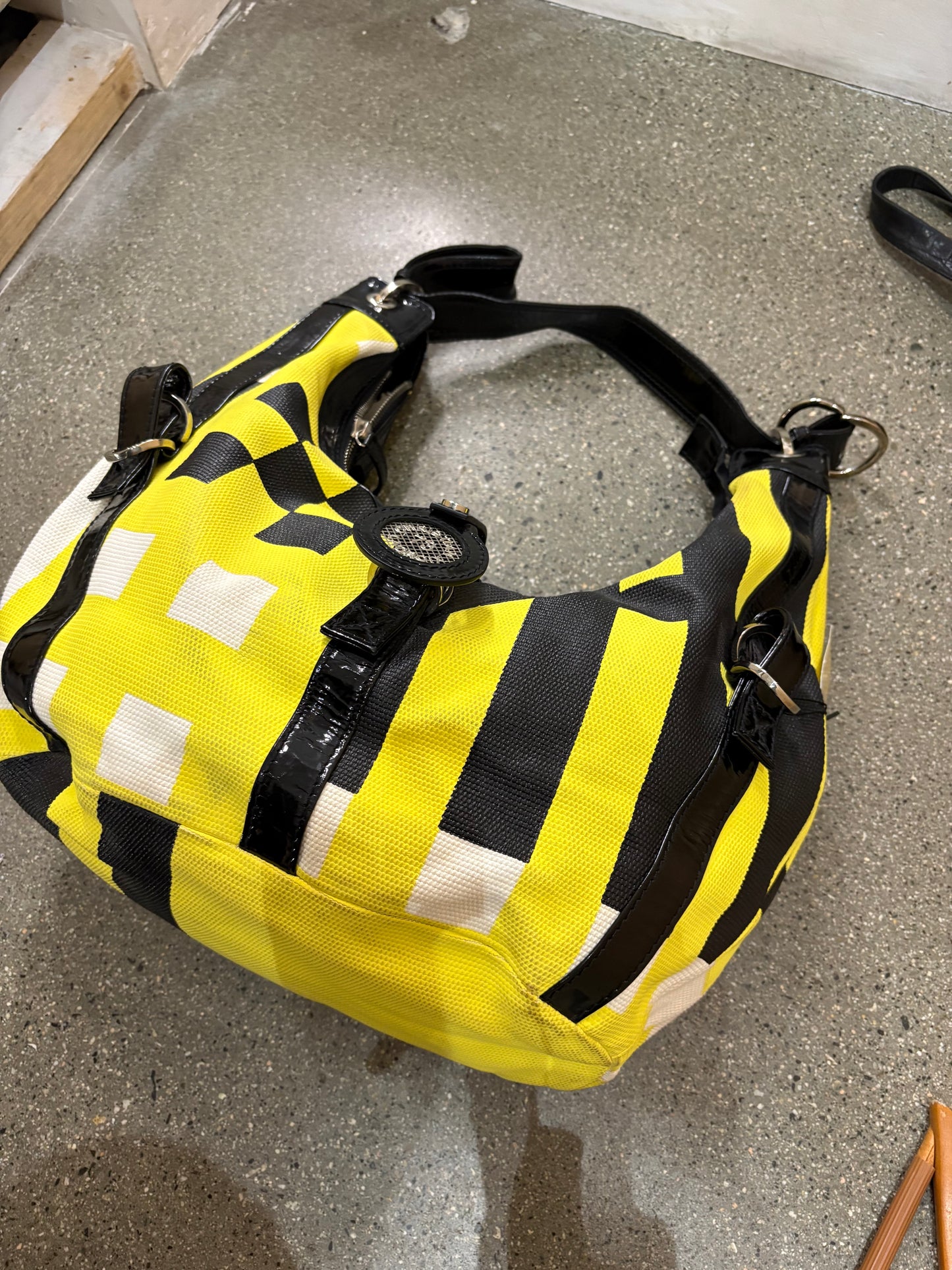 Christian Lacroix Yellow Bag