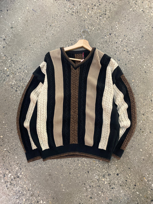 (m) Textured Knit Sweater 1150-SW-MLT-L