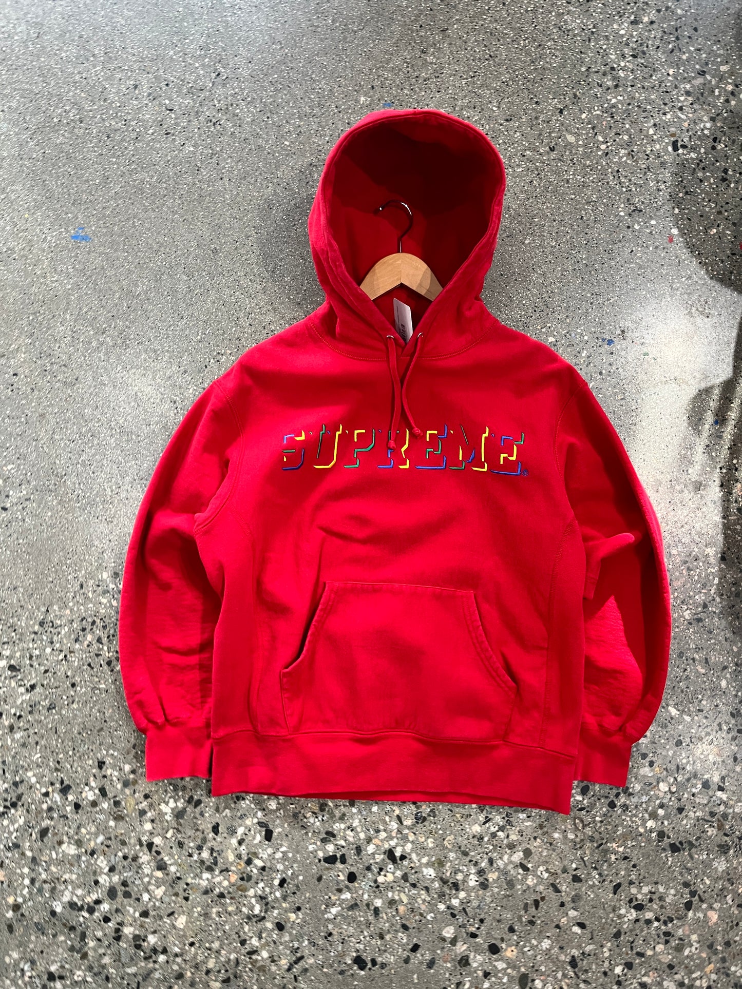 (S) Supreme Drop Shadow Hoodie FW20