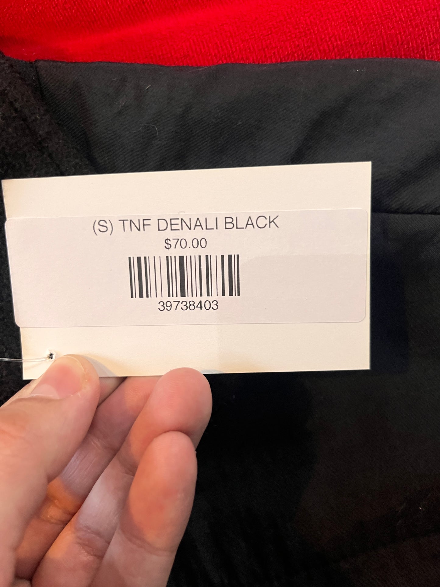 (S) TNF DENALI BLACK