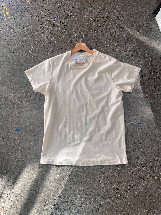 (M) Helmut Lang Cream Tee