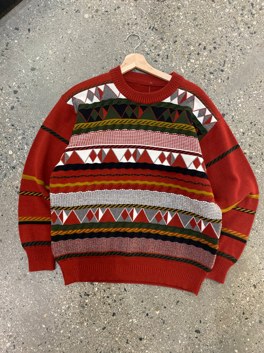 (S) Vintage Textured Knit