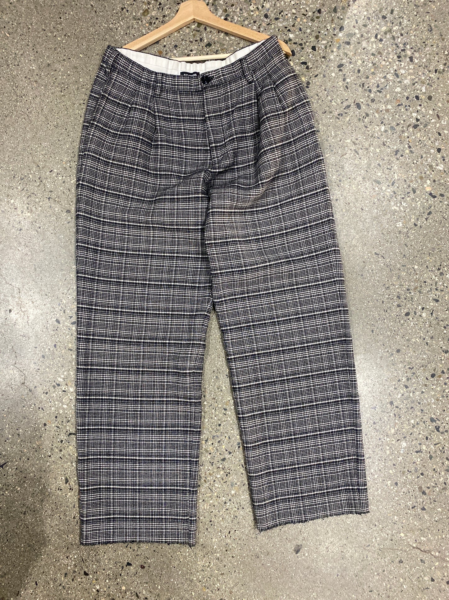 (32”) RAF Simmons Plaid Baggy Pants